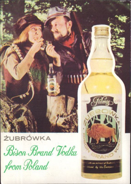 Żubrówka - Bison Brand Vodka from Poland
