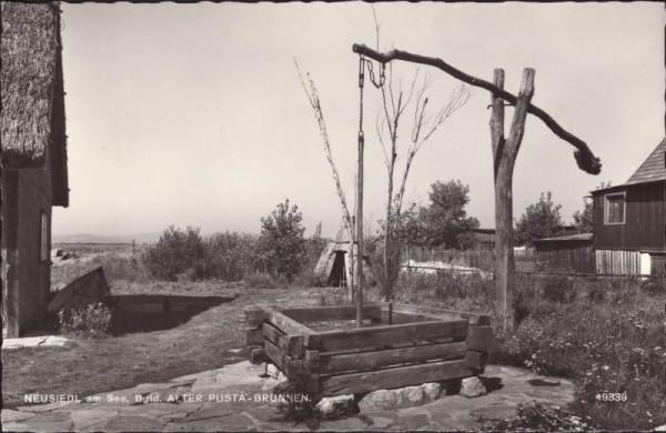 Neusiedl am See, alter Pusta Brunnen