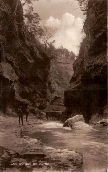 Les gorges de L'Orbe Vorderseite