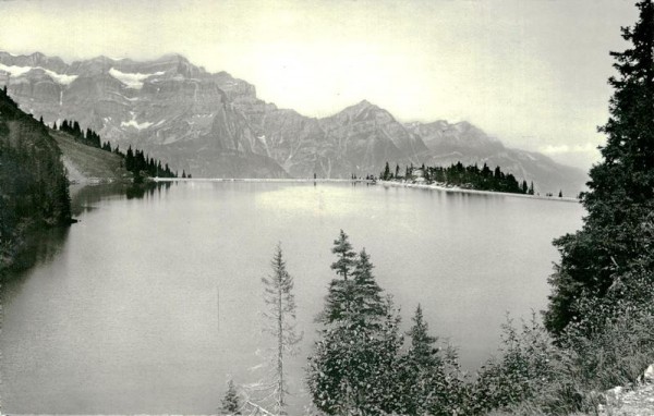 Stausee Garichte ob Schwanden Vorderseite
