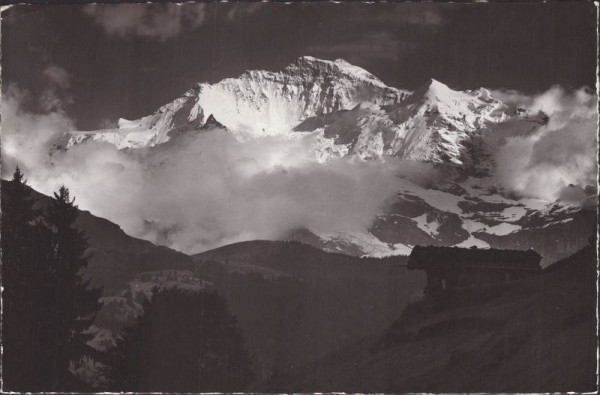 Die Jungfrau im Abendlicht