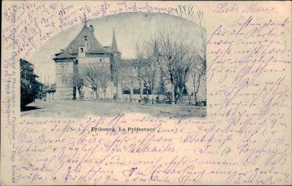Fribourg/La Préfecture Vorderseite