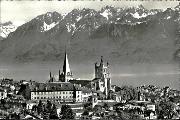 Kathedrale Notre-Dame (Lausanne) Vorderseite