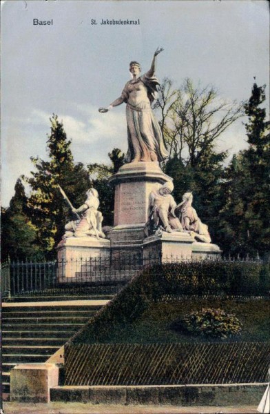 Basel, St. Jakobsdenkmal Vorderseite