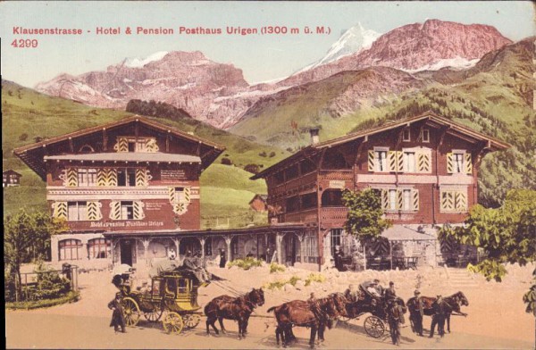 Klausenstrasse - Hotel & Pension Posthaus Urigen