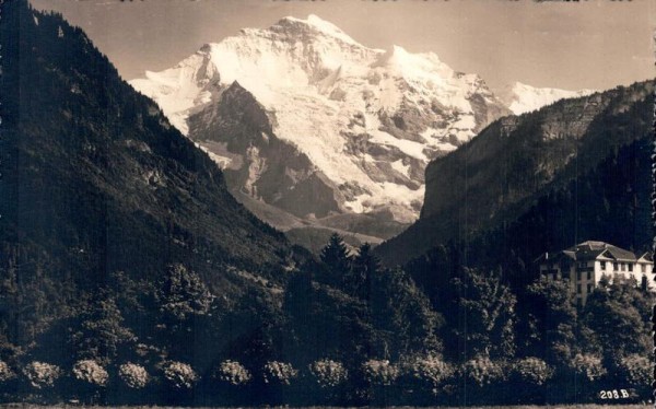 Interlaken. Die Jungfrau Vorderseite