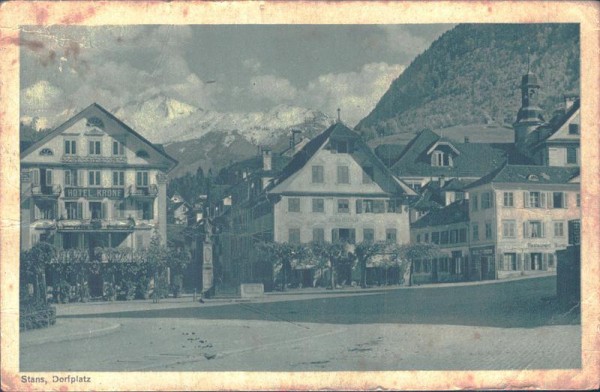 Stans/Dorfplatz Vorderseite