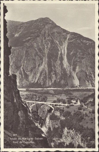 Route de Martigny - Salvan  Vorderseite