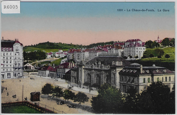 Chaux-de-Fonds - La Gare - Litho