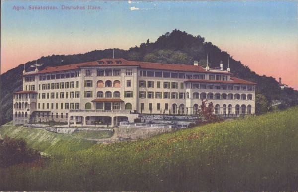 Agra. Sanatorium. Deutsches Haus
