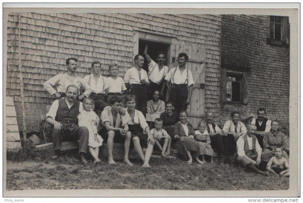 Bauer-Gross-Familie im Appenzeller-Land oder Toggenburg