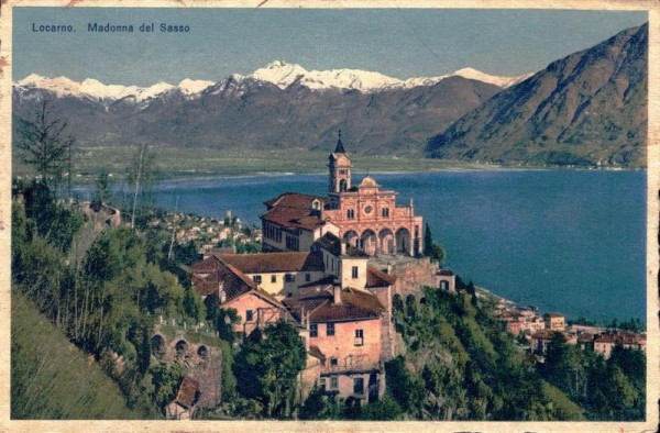 Locarno. Madonna del Sasso Vorderseite