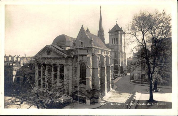 Kathedrale St. Peter (Genf) Vorderseite