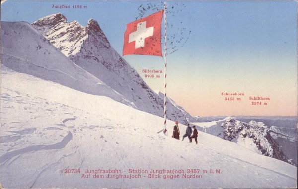 Jungfraujoch Vorderseite