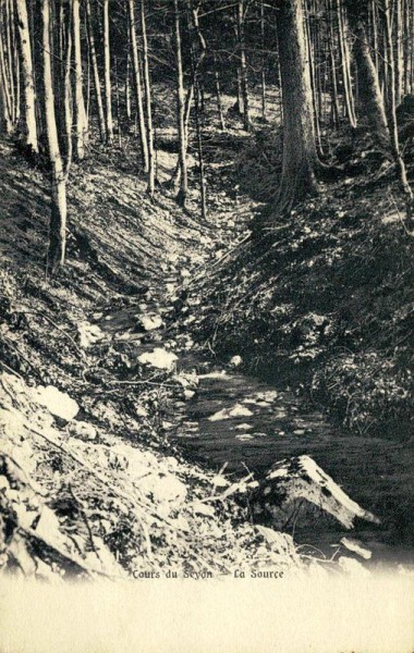 Cours de Seyon, La Source Vorderseite