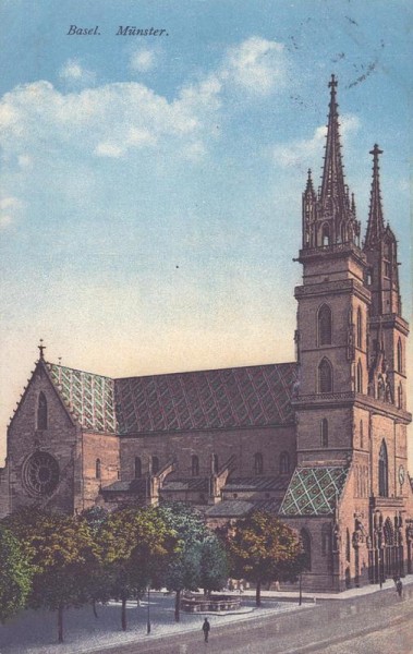 Basel, Münster Vorderseite