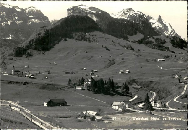 Weissbad - Hotel Bellevedere Vorderseite