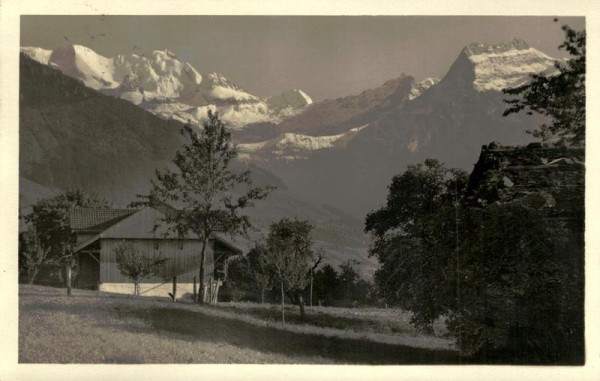 Aeschi bei Spiez Vorderseite
