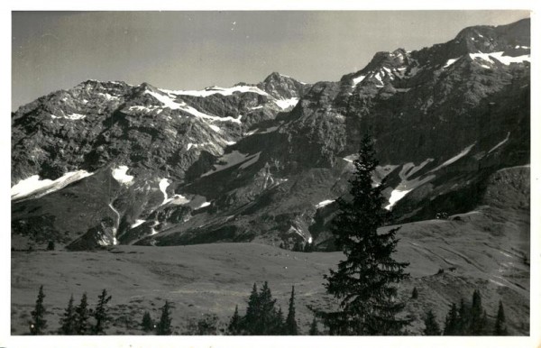 Scesaplanamassiv Vorderseite