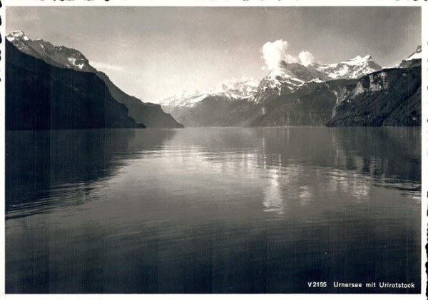 Urnersee mit Urirotstock Vorderseite