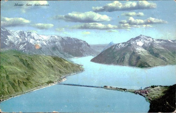 Monte San Salvatore (912 m) Vorderseite