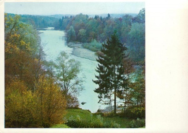 Reusslandschaft in der "Windenau" bei Gnadenthal Vorderseite