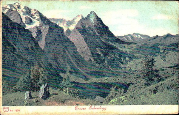 Grosse Scheidegg Vorderseite