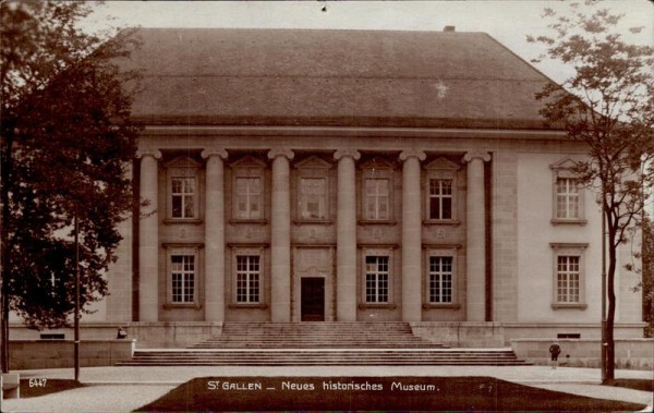 St. Gallen, Neues historisches Museum Vorderseite