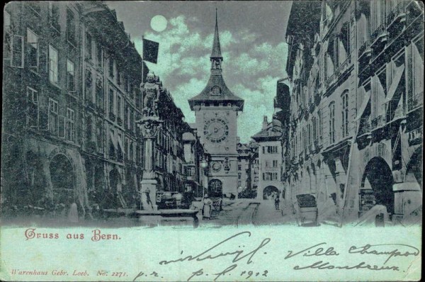Gruss aus Bern Vorderseite