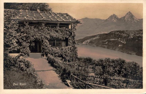 Das Rütli. 1928 Vorderseite