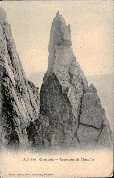 Chamonix - Ascension de l'Aiguille Vorderseite