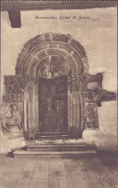 Meran, Romanisches Portal