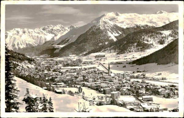 Davos gegen Rhätikon Vorderseite