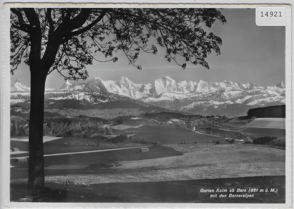 Gurten Kulm ob Bern mit den Berneralpen