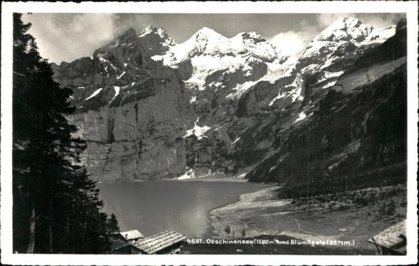 Oeschinensee Vorderseite