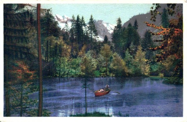 Blausee im Kandertal, Doldenhorn (Lötschbergbahn) Vorderseite