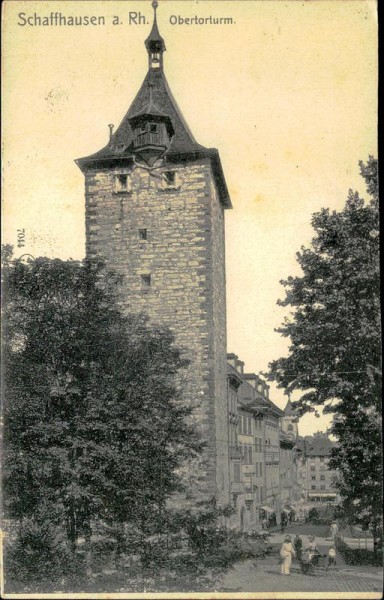 Schaffhausen, Obertorturm Vorderseite