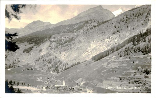 Saas-Grund Vorderseite