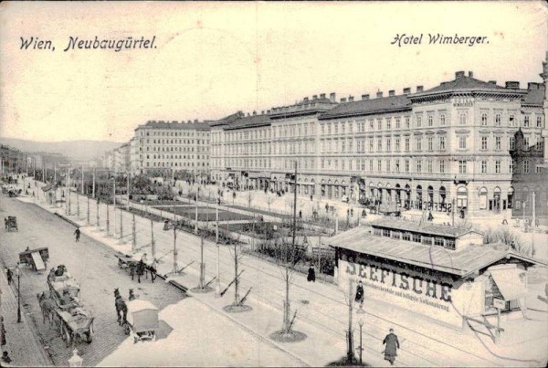Wien, Hotel Wimberger Vorderseite