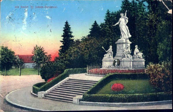 Basler St. Jakob-Denkmal Vorderseite