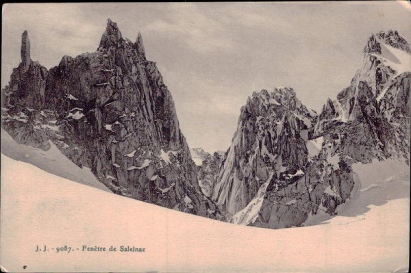 Cabane de Saleina Vorderseite