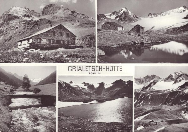 Grialetsch-Hütte Vorderseite
