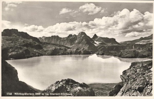 Milchspülersee "Milchspüelersee" im Glarner-Freiberg Vorderseite