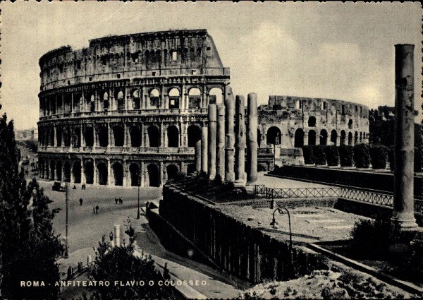 Roma Anfiteatro flavio o Colosseo