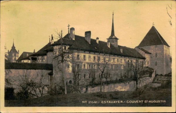 Estavayer-le-Lac-Couvent/St.Augustin Vorderseite