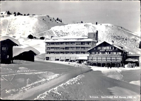 Arosa - Sporthotel Hof Maran (1886 m) Vorderseite