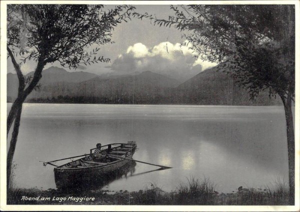 Abend am Lago Maggiore Vorderseite