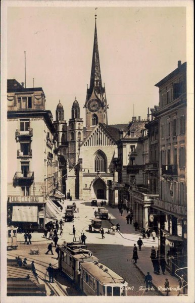 Zürich - Poststrasse Vorderseite
