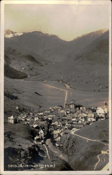 Andermatt Vorderseite