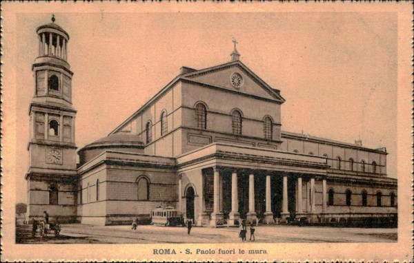 Sankt Paul vor den Mauern (Rom) Vorderseite
